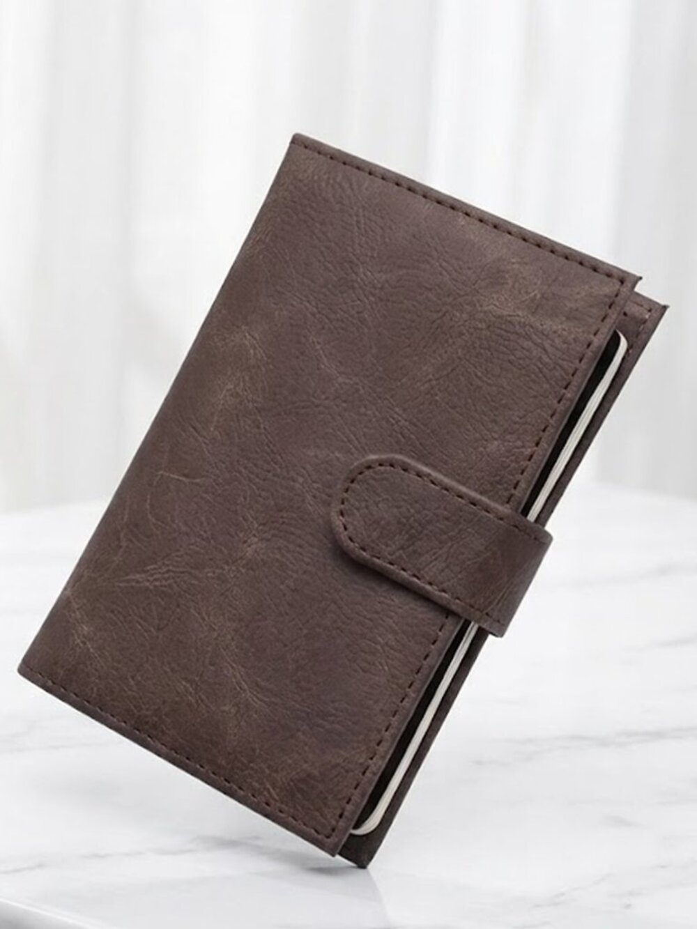  Ladies Dark Brown Passport Cover